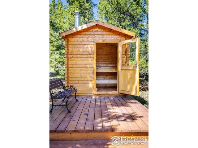 a view of a house with wooden floor