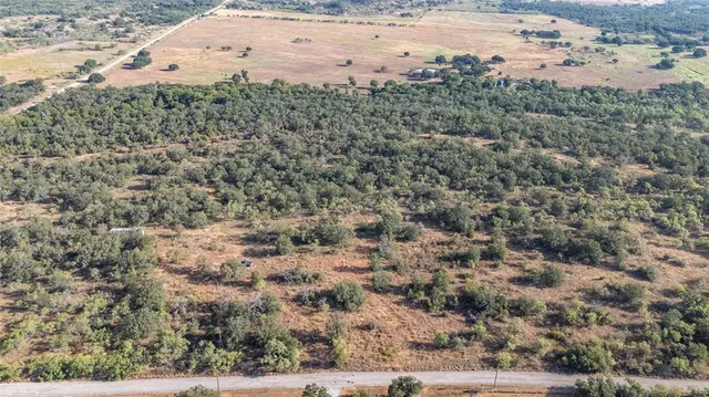an aerial view of a beach