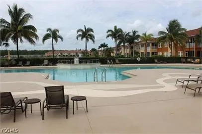 a view of outdoor space with seating area and entertaining space