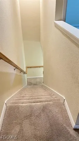 a view of a room with an empty space