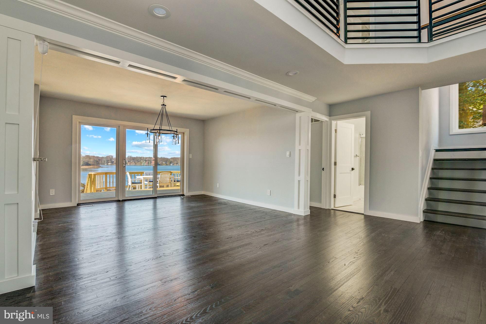 237 Long Point Road Crownsville, MD 21032 - Photo 16 of 77 Waterside Dining Room & Slider to Deck
