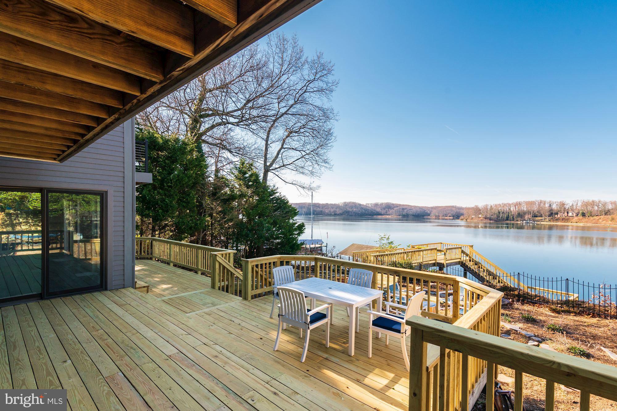 237 Long Point Road Crownsville, MD 21032 - Photo 4 of 77 Wrap-around Waterside Deck