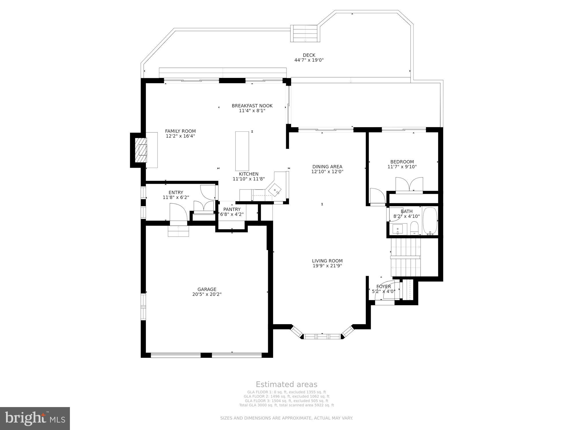 237 Long Point Road Crownsville, MD 21032 - Photo 75 of 77 Main Level Floor Plan