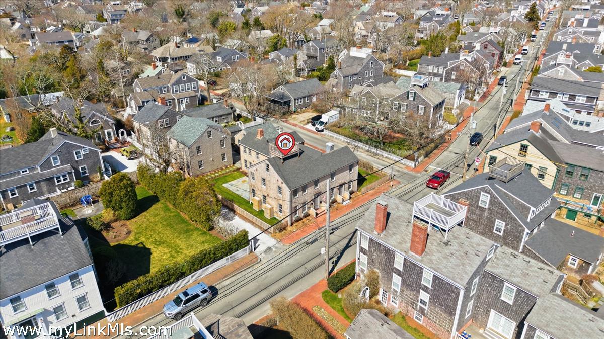 85 Orange Street Nantucket, MA 02554 - Photo 86 of 89 an aerial view of a city