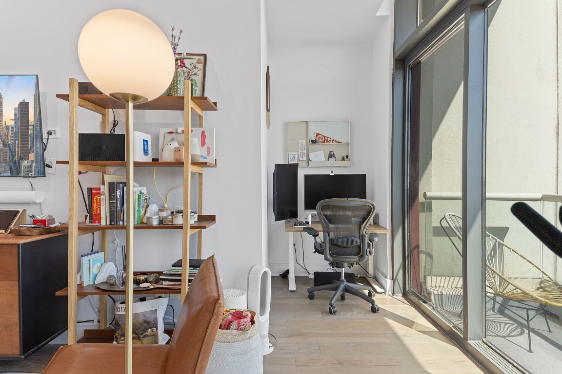 555 East 5th Street, Unit 817 Austin, TX 78701 - Photo 11 of 39 a view of living room with furniture and a window