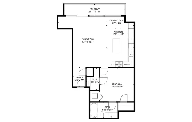 $435,000 | 555 East 5th Street, Unit 817, Austin, TX 78701