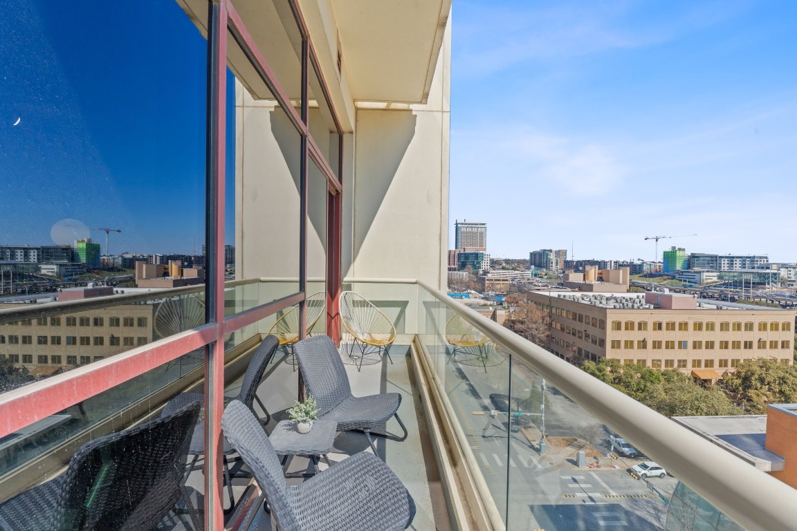 555 East 5th Street, Unit 817 Austin, TX 78701 - Photo 6 of 39 a view of city from balcony