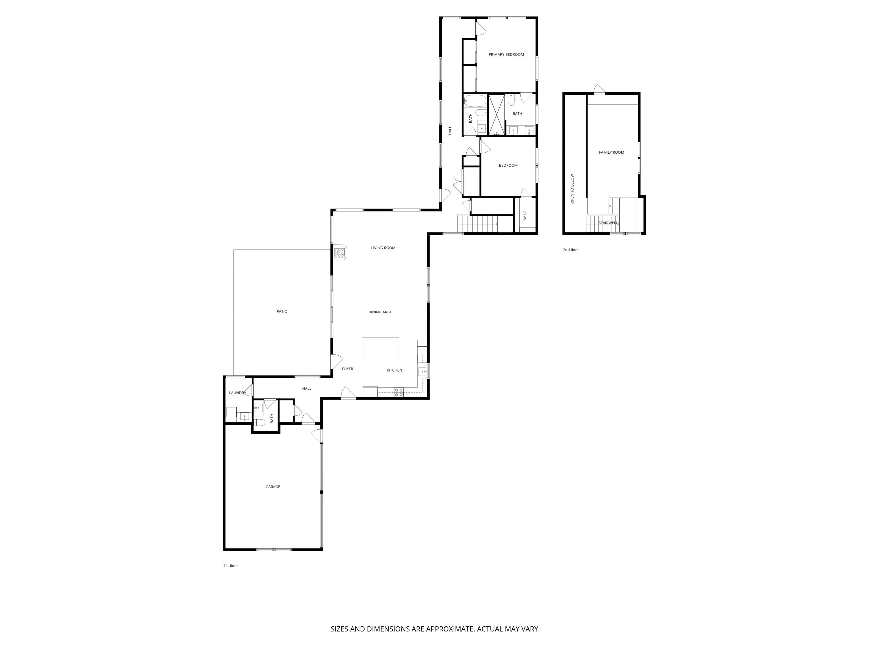 956 Main Street Eliot, ME 03903 - Photo 32 of 37 Main Floor and Loft Plans