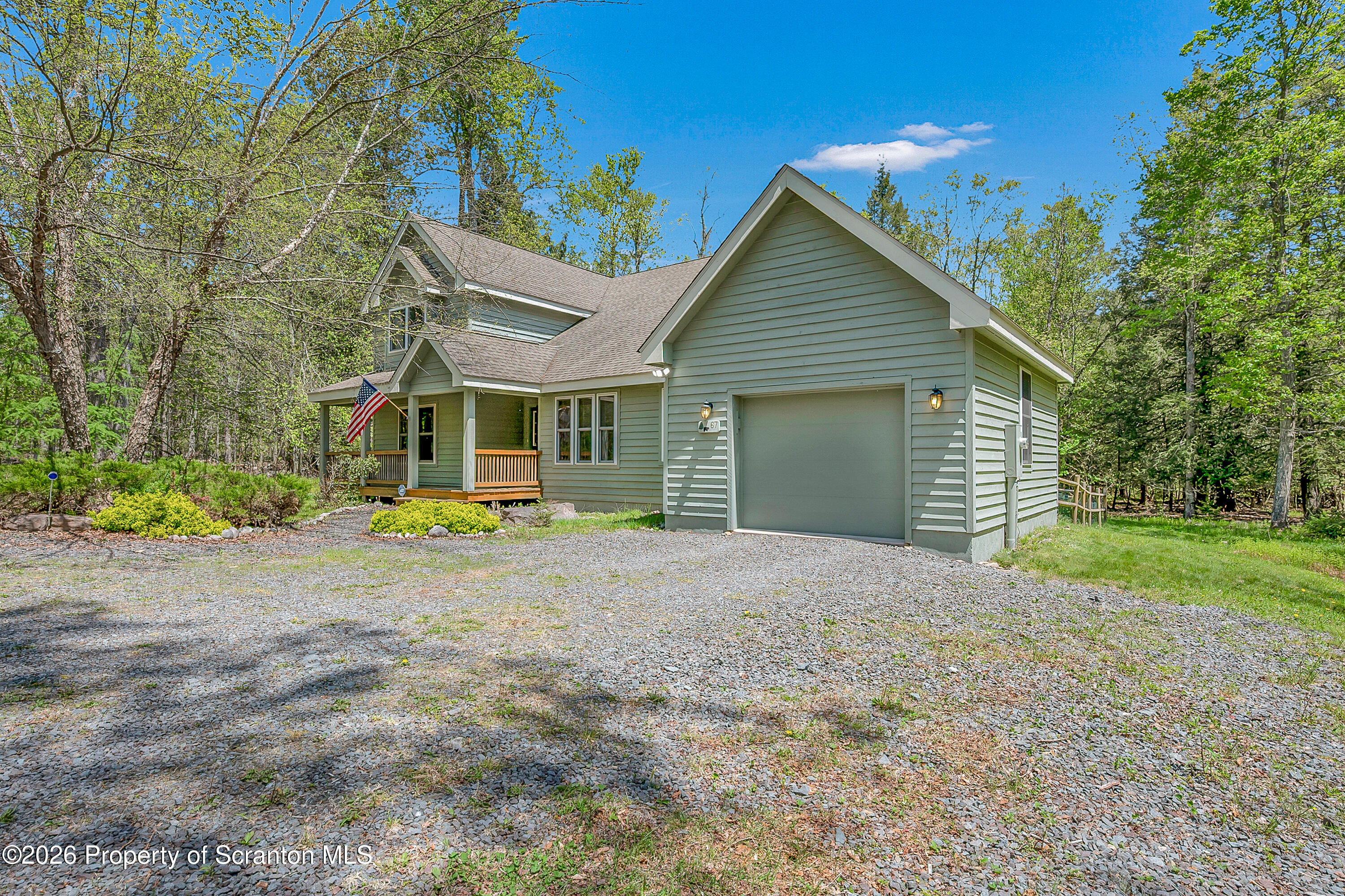 67 Bender Road Gouldsboro, PA 18424 - Photo 18 of 69 Garage Side