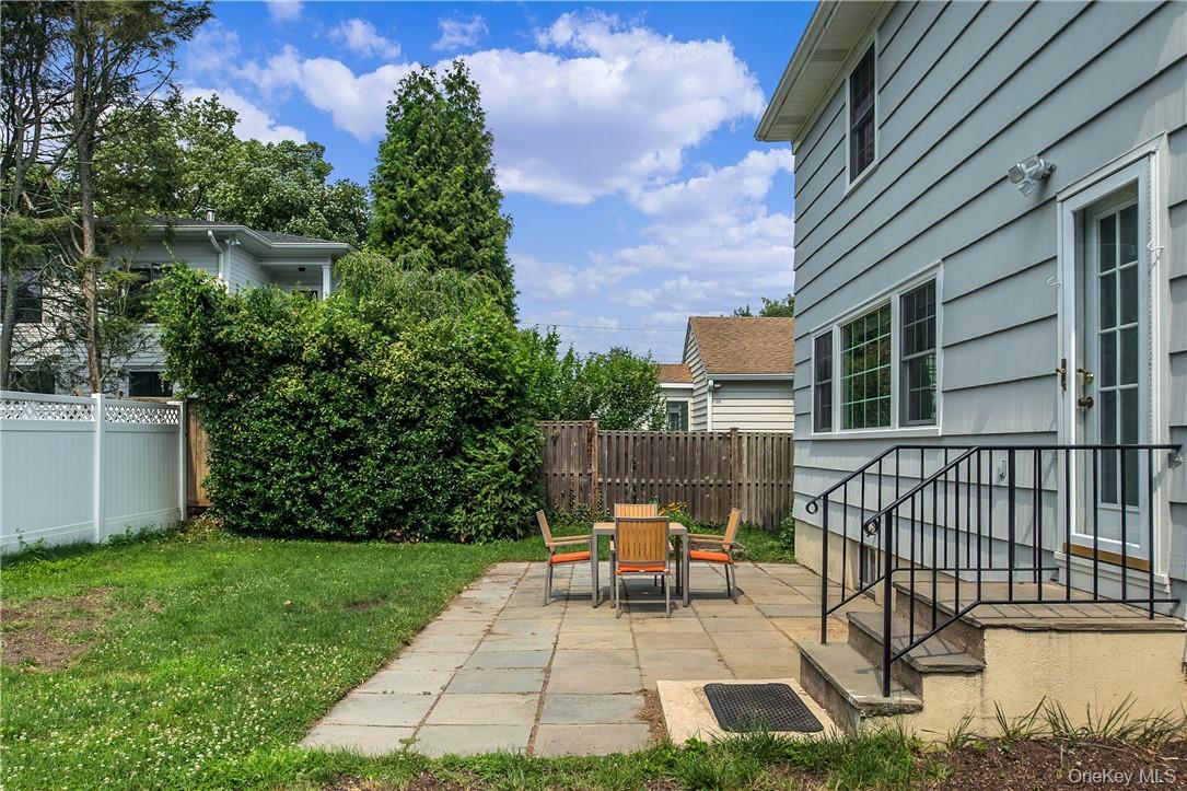 74 Dearborn Avenue Rye, NY 10580 - Photo 12 of 17 Backyard with dining terrace