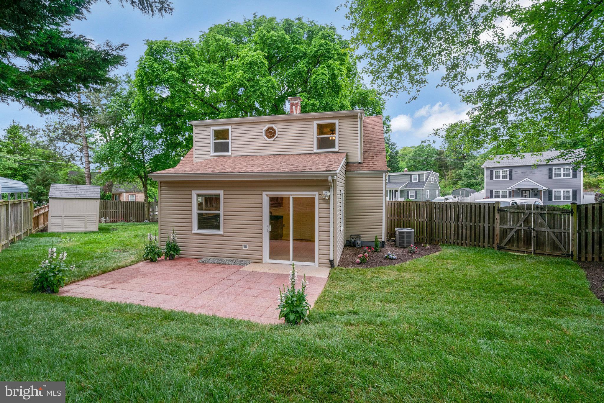 6023 Rixey Drive Alexandria, VA 22303 - Photo 15 of 44 Entertain on your brick patio