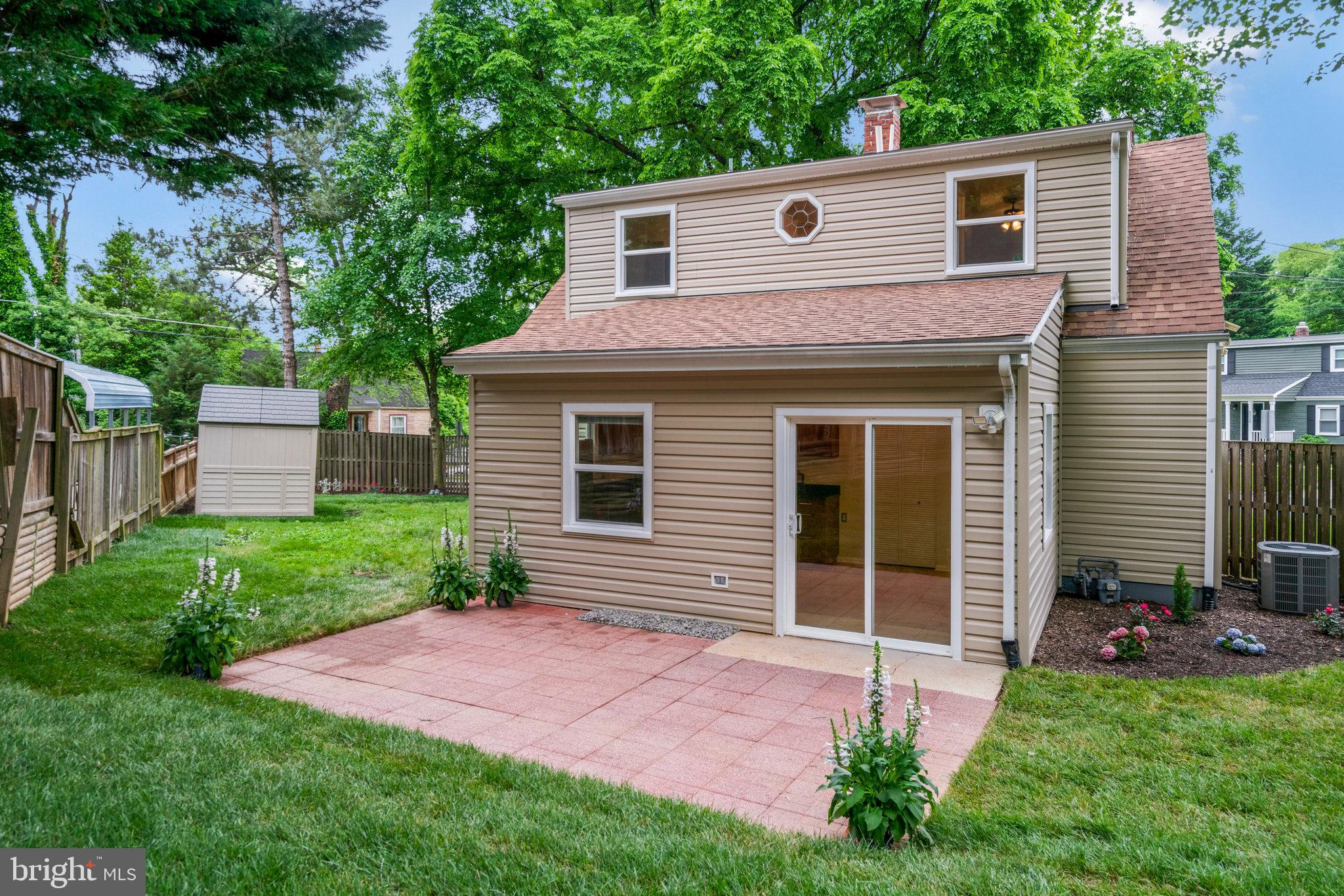 6023 Rixey Drive Alexandria, VA 22303 - Photo 31 of 44 Newly landscaped backyard