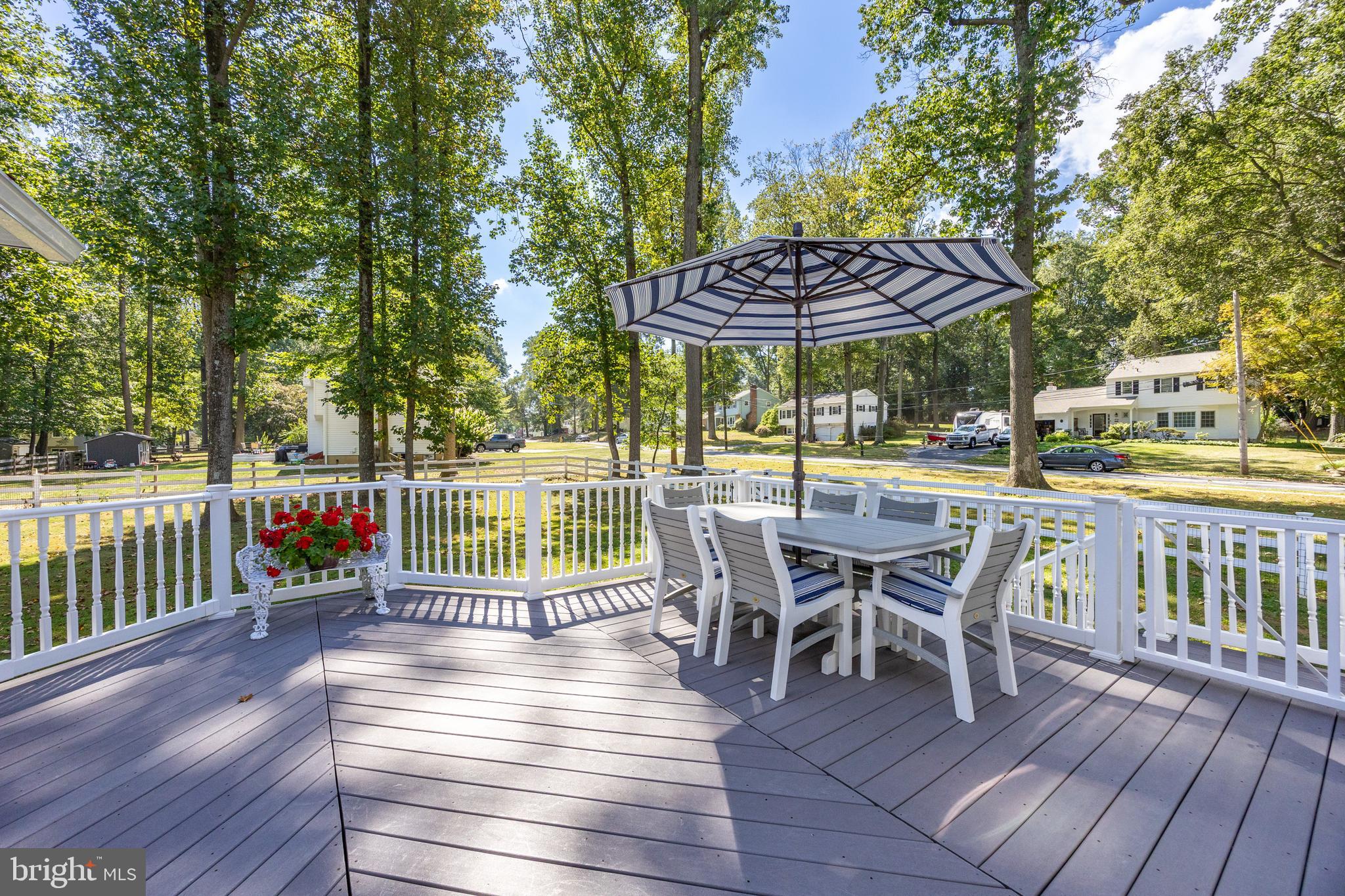 402 Concord Avenue Exton, PA 19341 - Photo 5 of 39 a view of a table and chairs on the roof deck