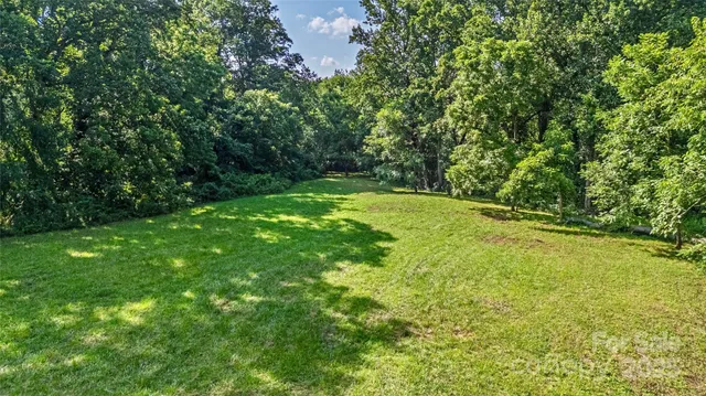 a view of yard with green space