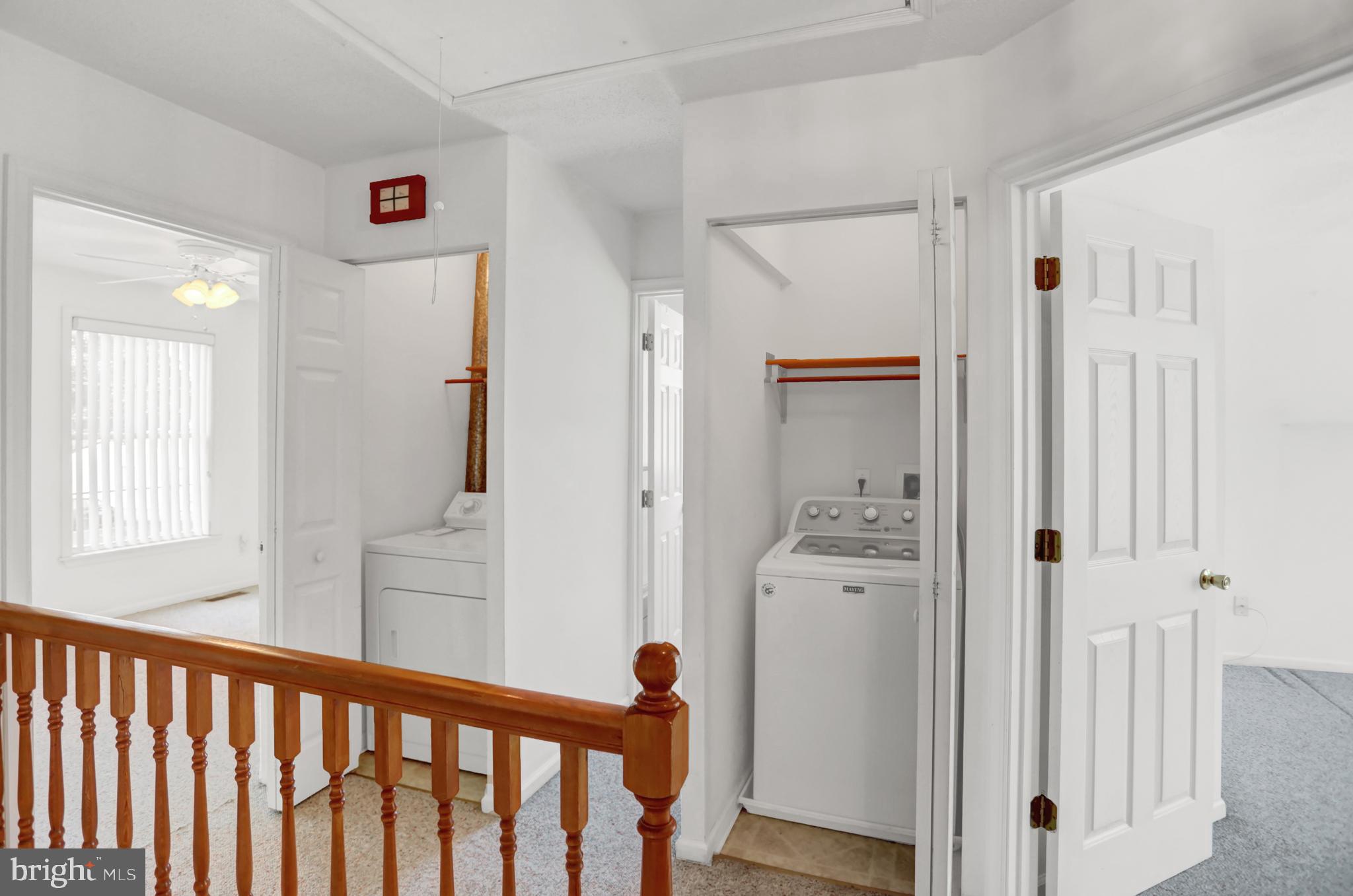 8240 Northview Road Dundalk, MD 21222 - Photo 21 of 60 2nd Floor Hallway - Separate Laundry Room