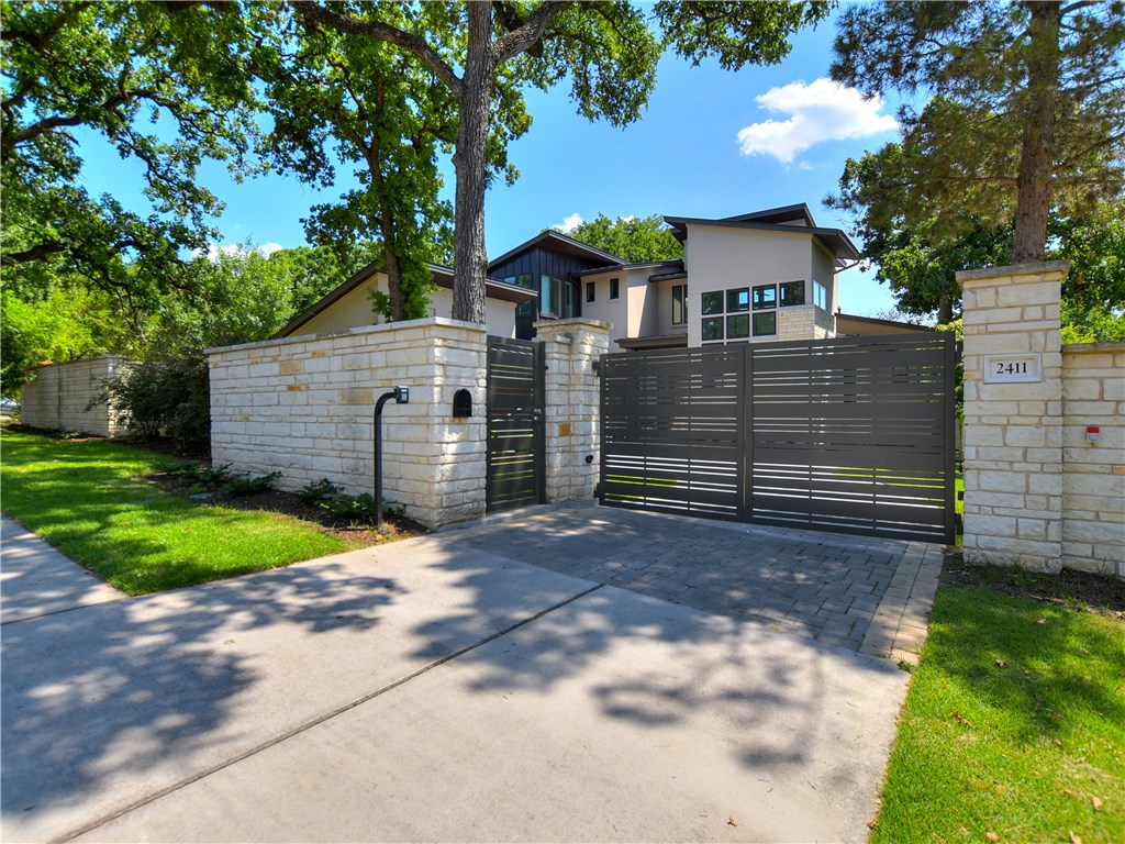 2411 Enfield Road Austin, TX 78703 - Photo 1 of 1 Private Gated Entrance