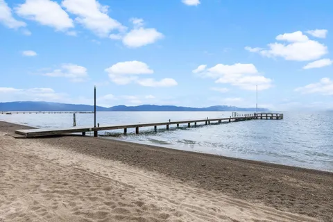 a view of a ocean beach
