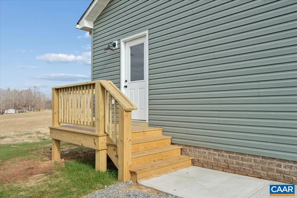 a view of a house with a balcony