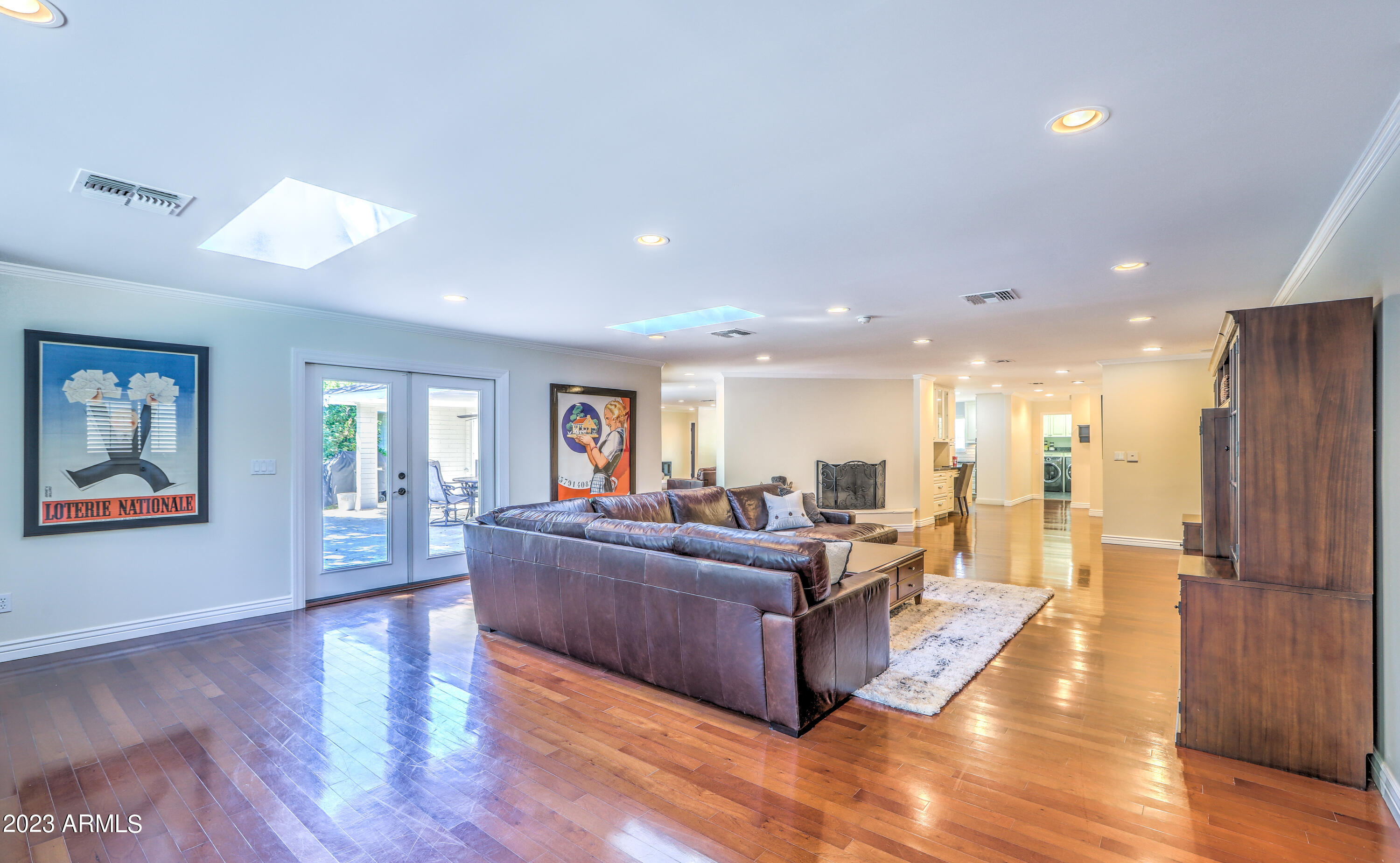 201 West Linger Lane Phoenix, AZ 85021 - Photo 21 of 48 Family Room Addition Features Skylights