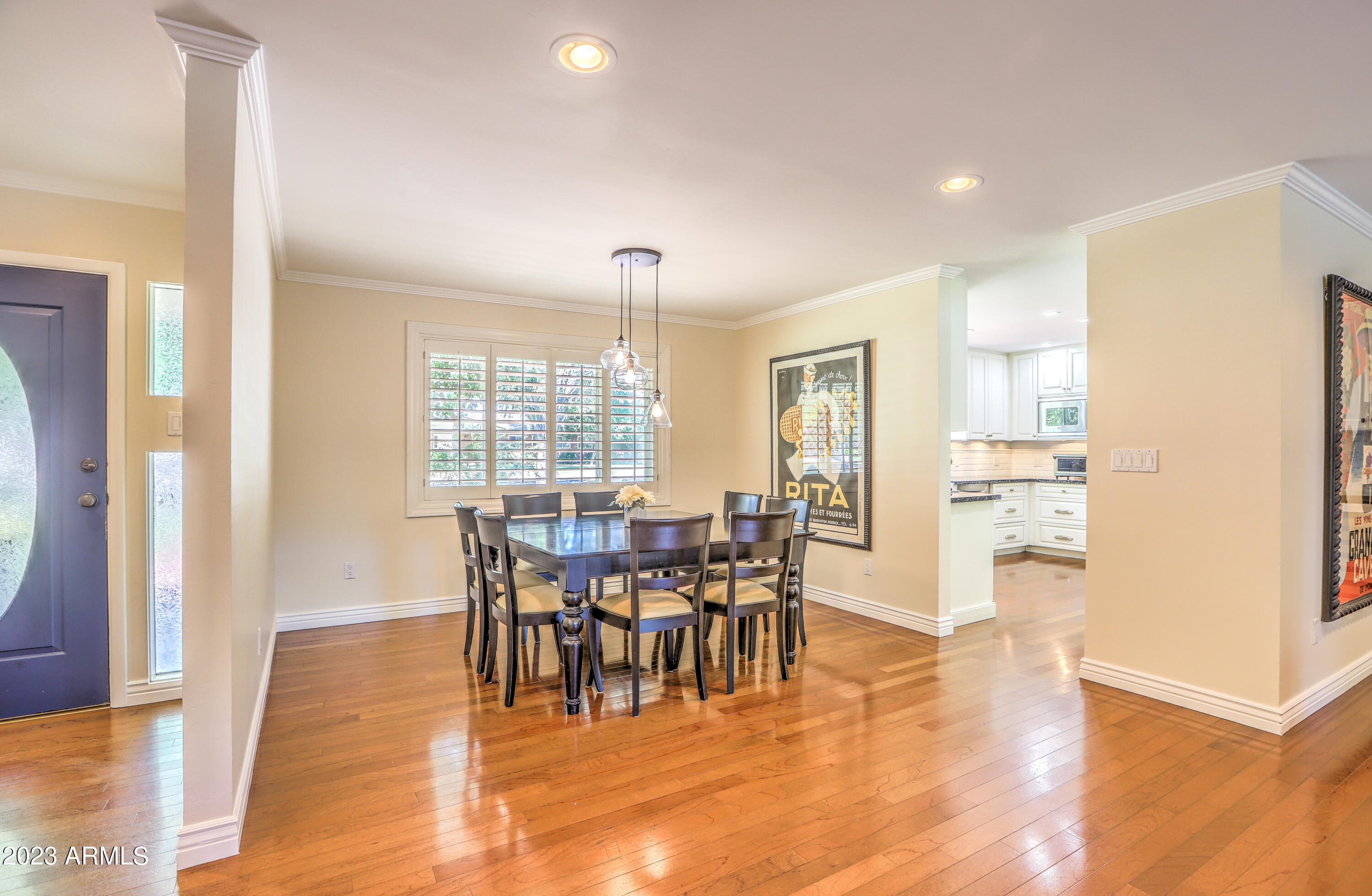 201 West Linger Lane Phoenix, AZ 85021 - Photo 6 of 48 Dining Room to Kitchen