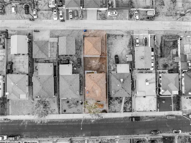 a aerial view of a multi story building