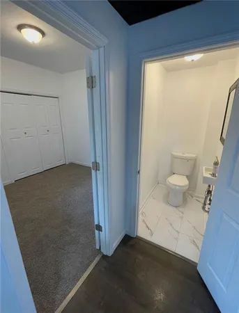 a view of empty room
