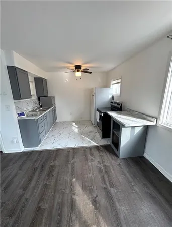 a view of a storage & utility room