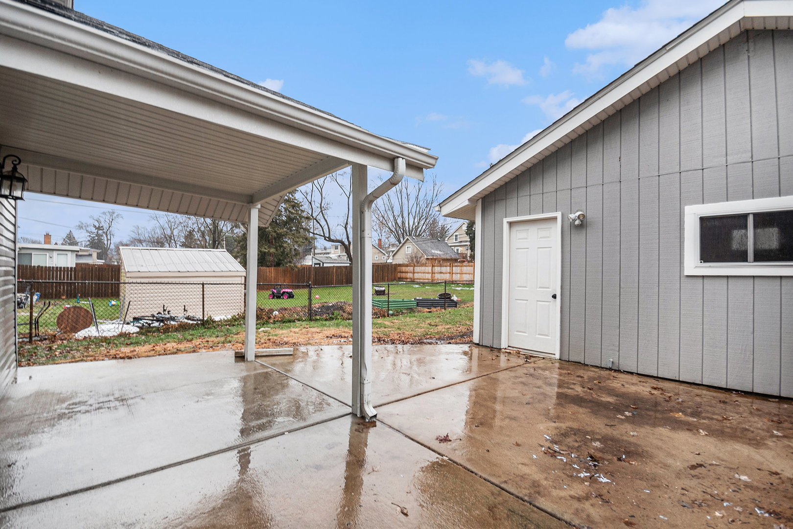 247 North West Road Lombard, IL 60148 - Photo 23 of 25 a backyard view of a house
