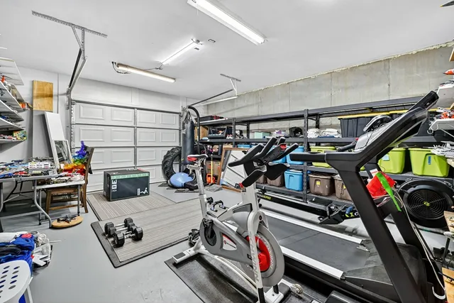 a balcony with wooden floor in outdoor space