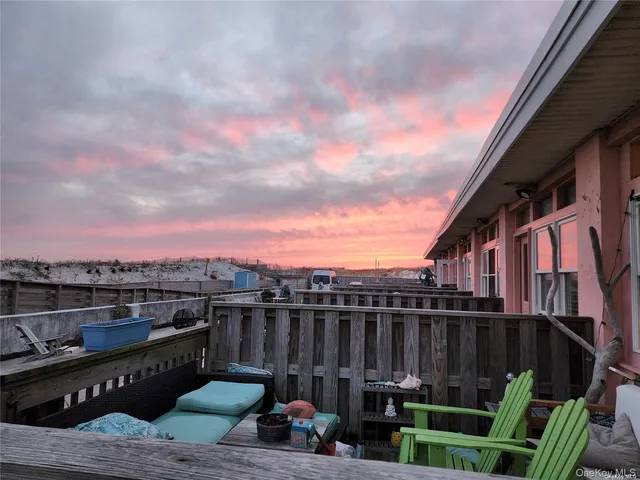 a view of balcony with city view