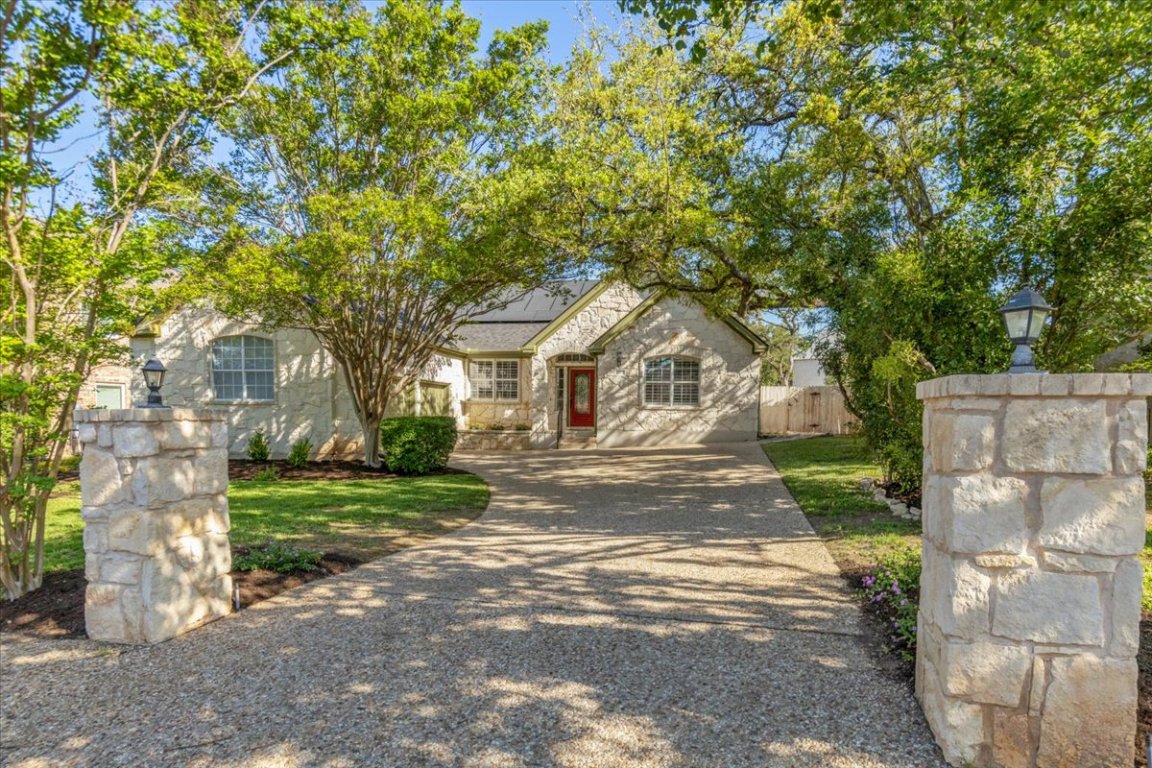 Nestled in a tranquil cul-de-sac of Jester Estates, a community on a scenic ridge and bordered by the Balcones Canyonlands Preserve.