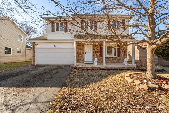 a view of a house with a snow