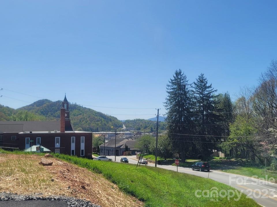 33 Hampton Heights Road Canton, NC 28716 - Photo 2 of 10 a view of a garden with a wooden fence