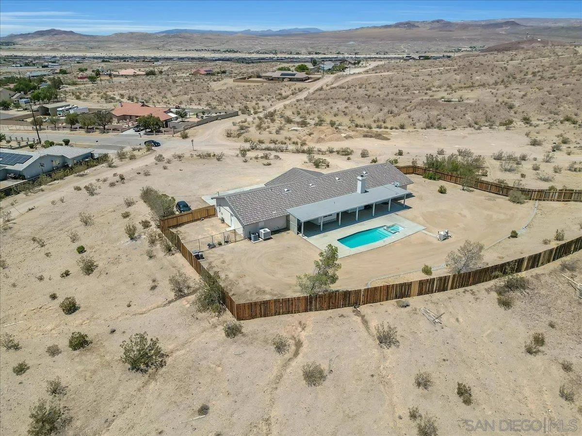 28525 Windy Pass Barstow, CA 92311 - Photo 8 of 40 an aerial view of residential houses with beach