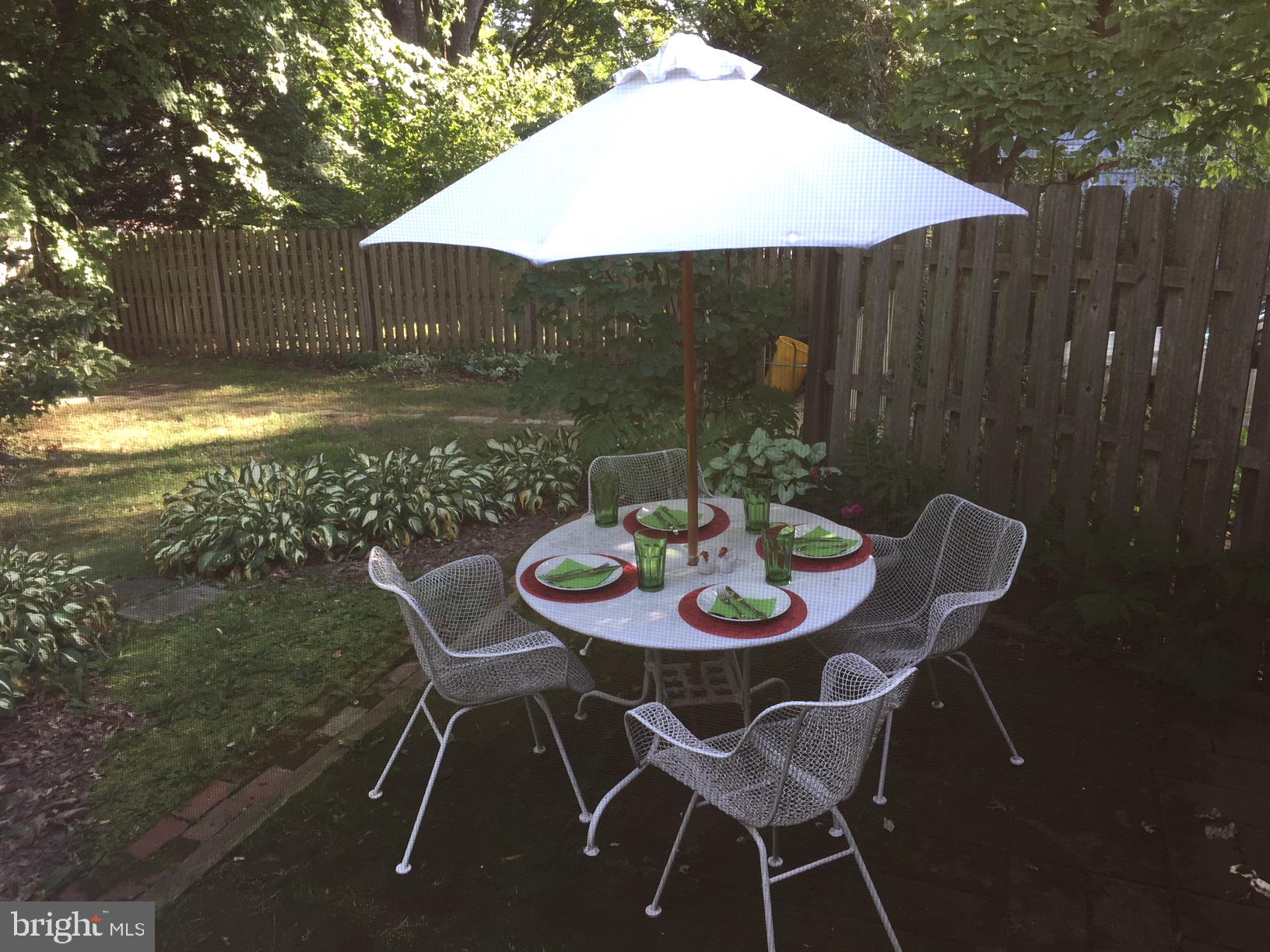 14 Federal City Road Ewing, NJ 08638 - Photo 33 of 33 Patio in Summer