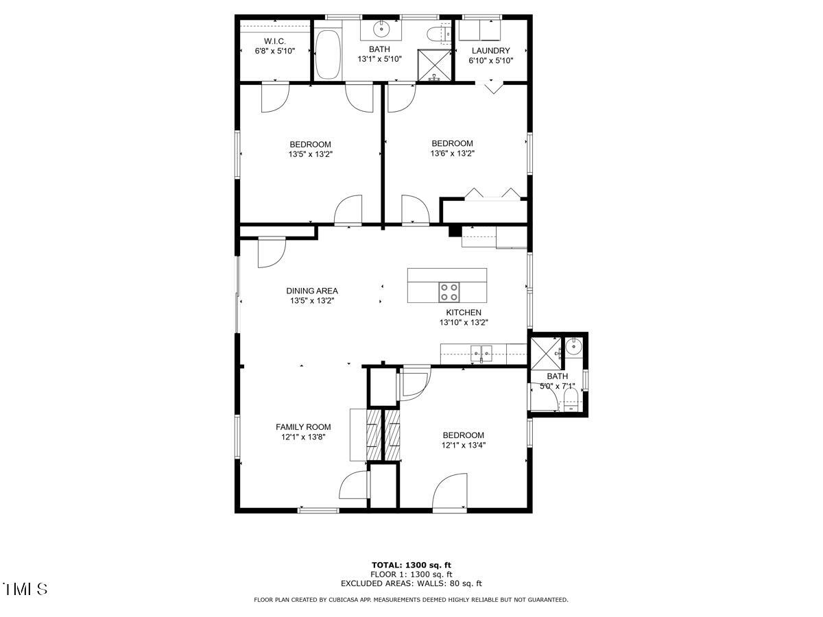 5625 Church Road Graham, NC 27253 - Photo 54 of 54 Floor Plan BandW