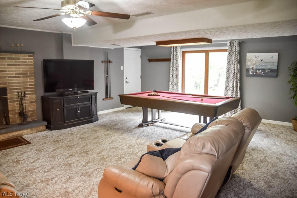 1265 Killian Road Akron, OH 44319 - Photo 20 of 32 Finished family room on the lower level with access to the patio and garage.