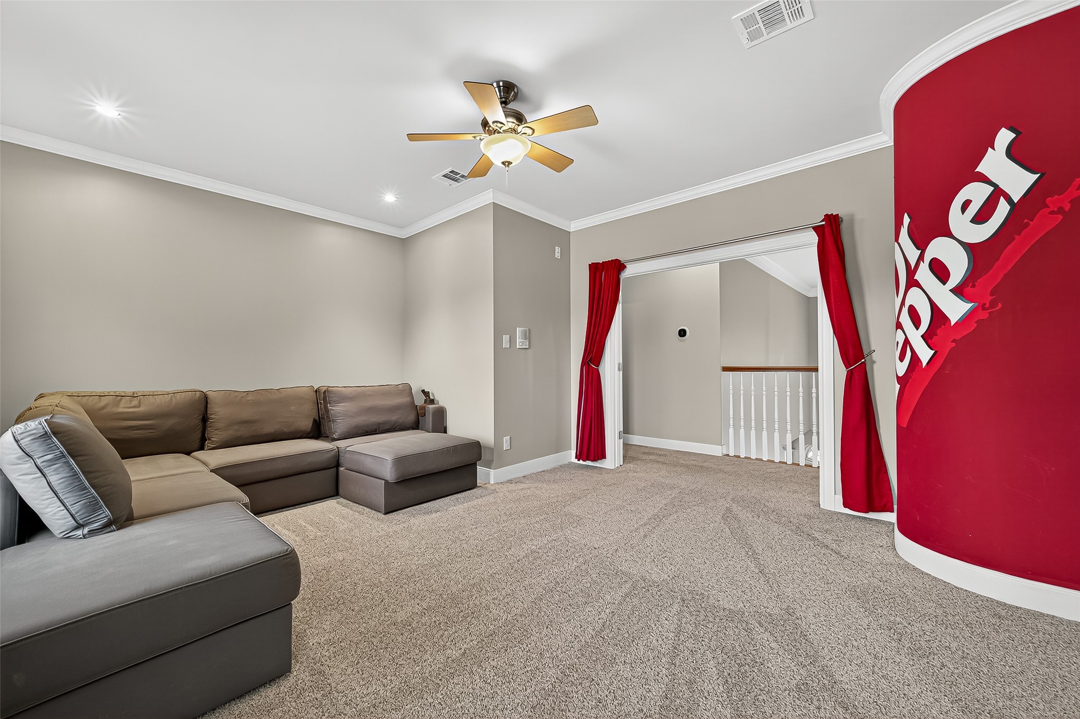 32819 Whitburn Trail Fulshear, TX 77441 - Photo 24 of 49 a living room with furniture and white walls