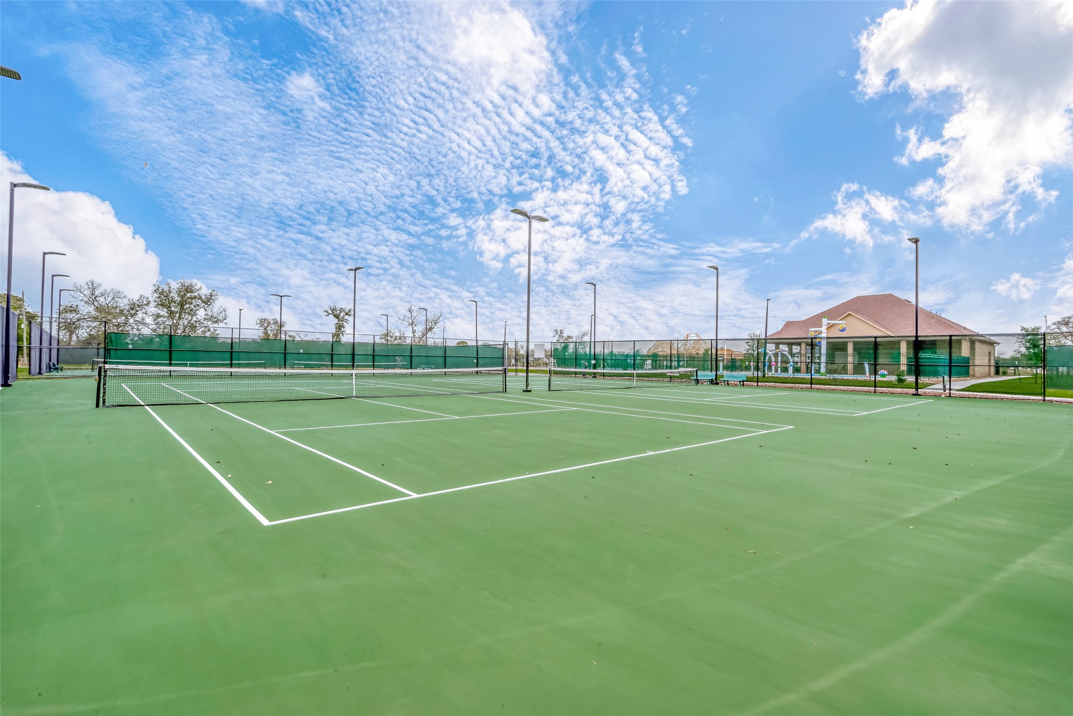 32819 Whitburn Trail Fulshear, TX 77441 - Photo 48 of 49 a view of a tennis ground