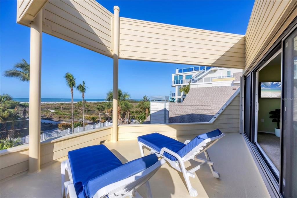 540 Beach Road, Unit 510 Sarasota, FL 34242 - Photo 40 of 96 a view of a patio with couches table and chairs