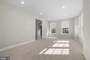 a view of livingroom with hardwood