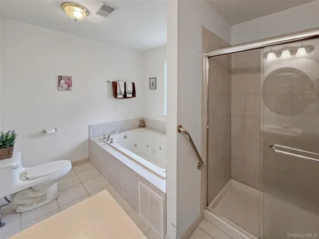 a bathroom with a granite countertop sink a toilet and shower