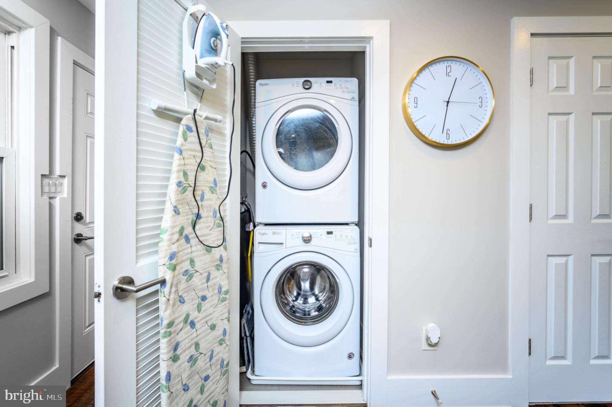 5053 Sheriff Road Northeast Washington, DC 20019 - Photo 20 of 32 Efficient laundry nook with modern appliances.