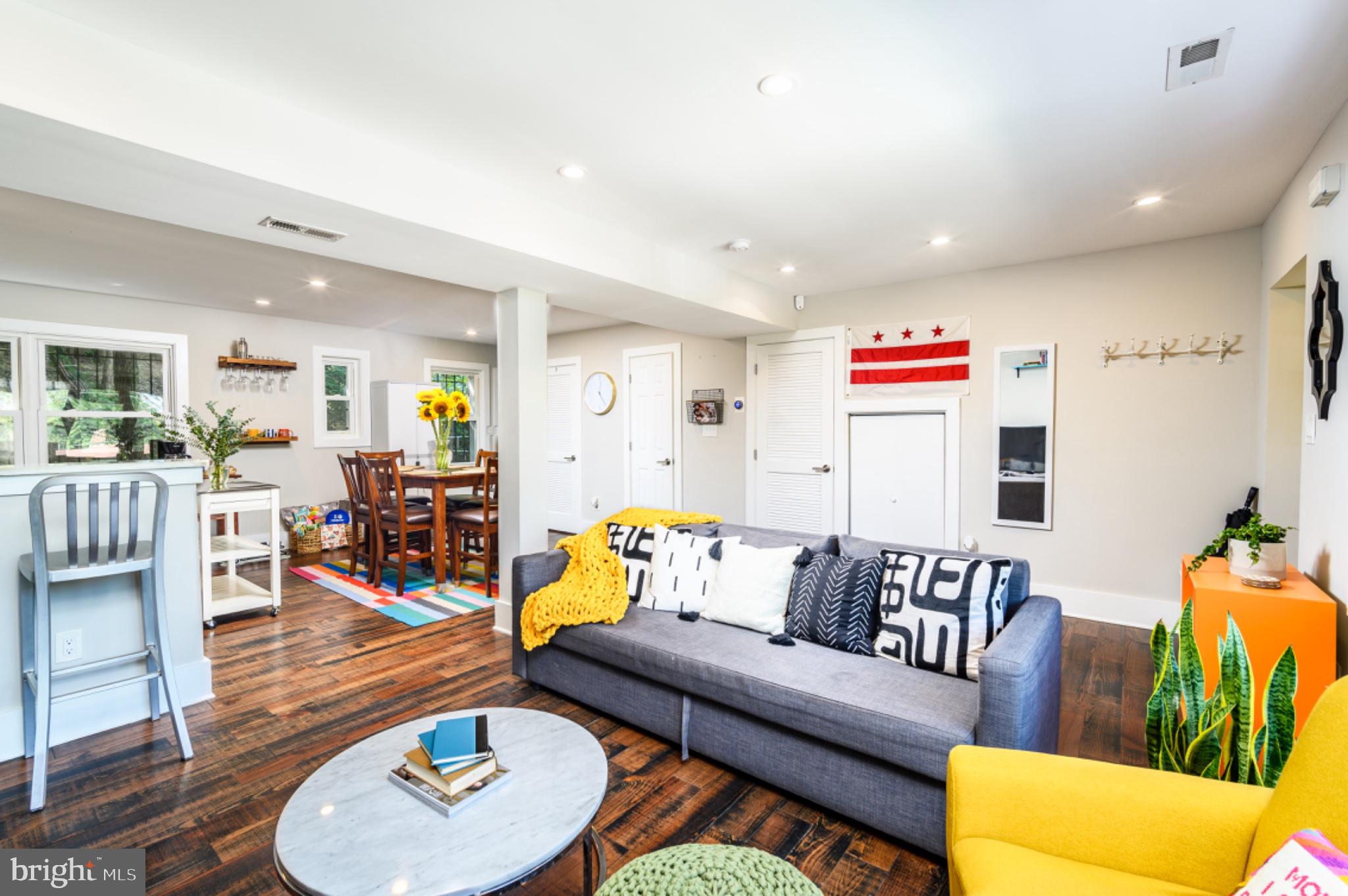 5053 Sheriff Road Northeast Washington, DC 20019 - Photo 4 of 32 Bright and inviting open living space.