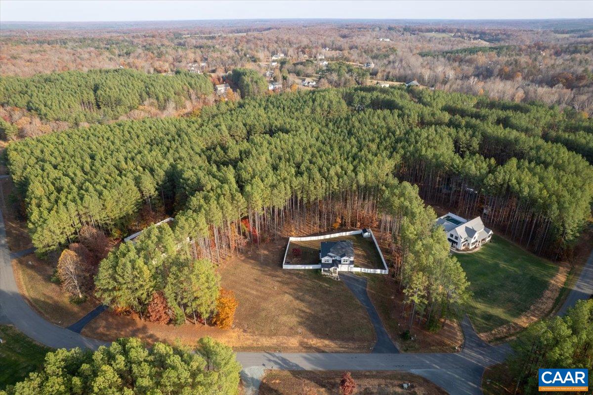 481 Country Creek Way Palmyra, VA 22963 - Photo 56 of 66 an aerial view of a house with a yard