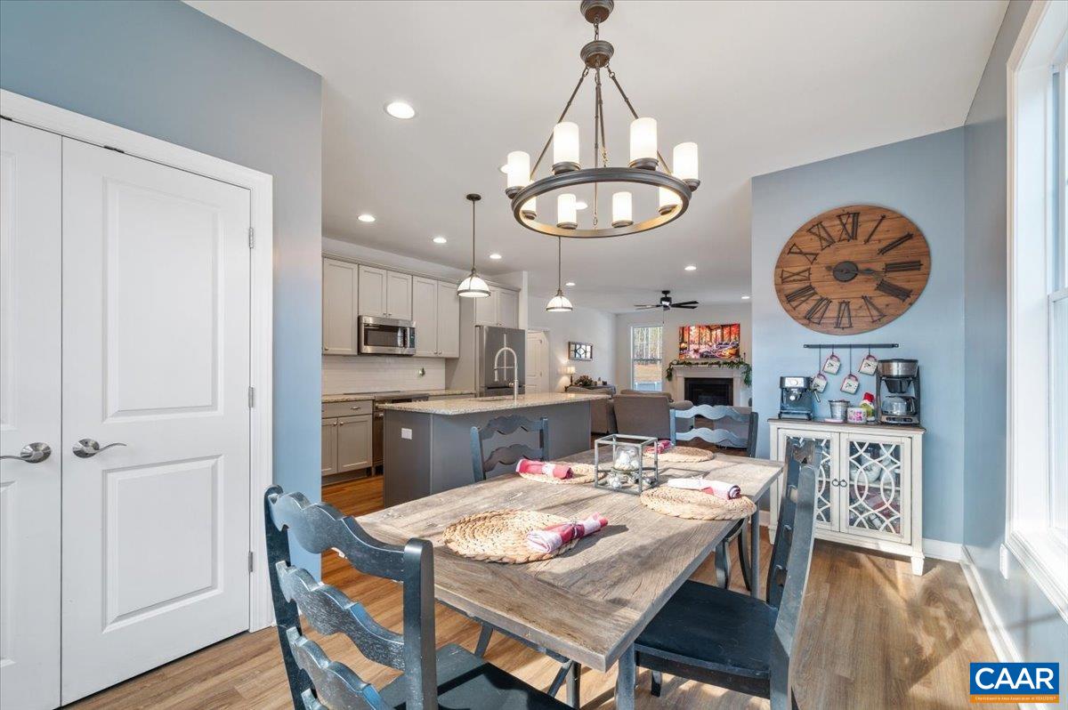 481 Country Creek Way Palmyra, VA 22963 - Photo 9 of 66 a view of a dining area with furniture