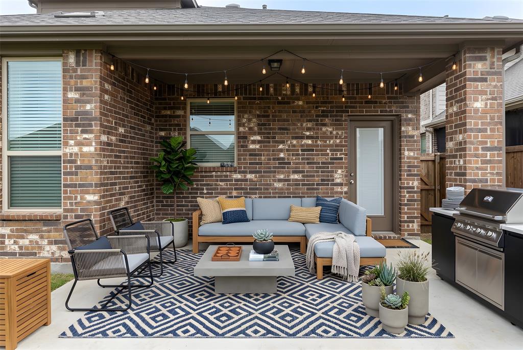 705 Jessica Lynn Lane Anna, TX 75409 - Photo 26 of 26 a outdoor living space with patio furniture and outdoor view