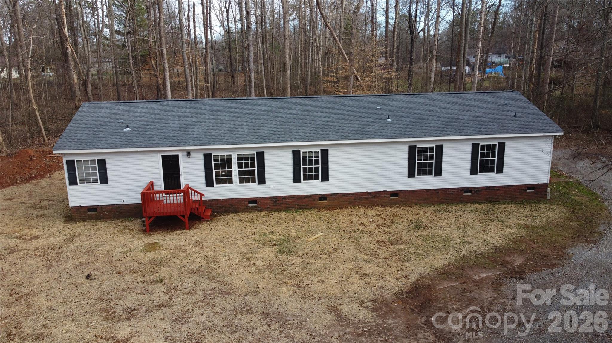 410 Johnstone Road Cleveland, NC 27013 - Photo 28 of 43 a house view with a garden space