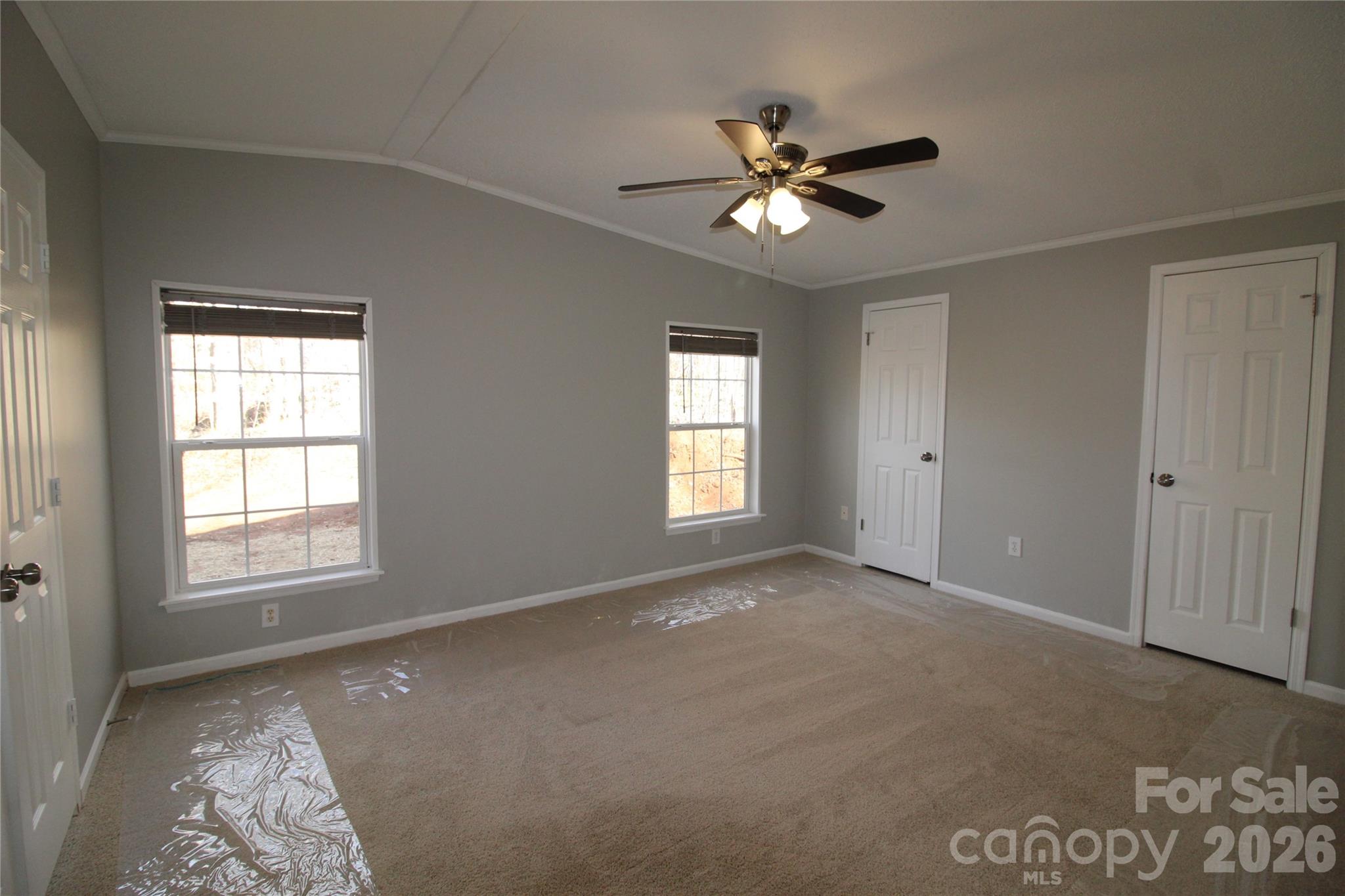 410 Johnstone Road Cleveland, NC 27013 - Photo 9 of 43 a view of an empty room with a window