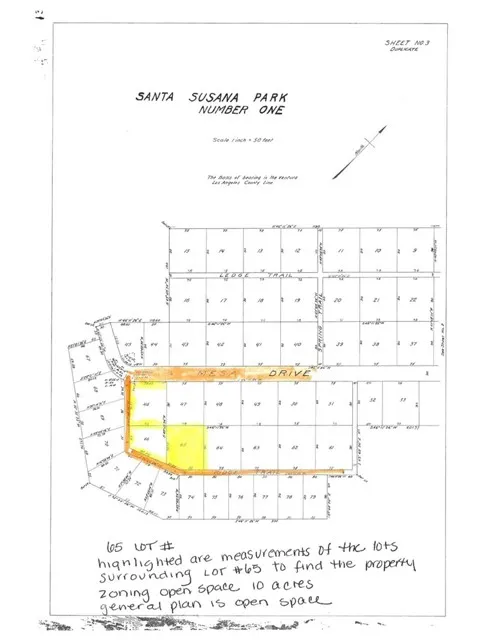 0 Ridge Trail Simi Valley, CA 93063 - Photo 3 of 4 a black and white photo of a painting